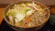 野菜肉そば